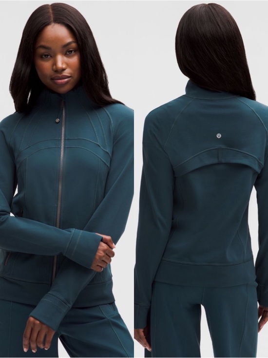 lululemon athletica Tops - Lululemon Define Track Jacket Luon Indochine Blue SZ 8